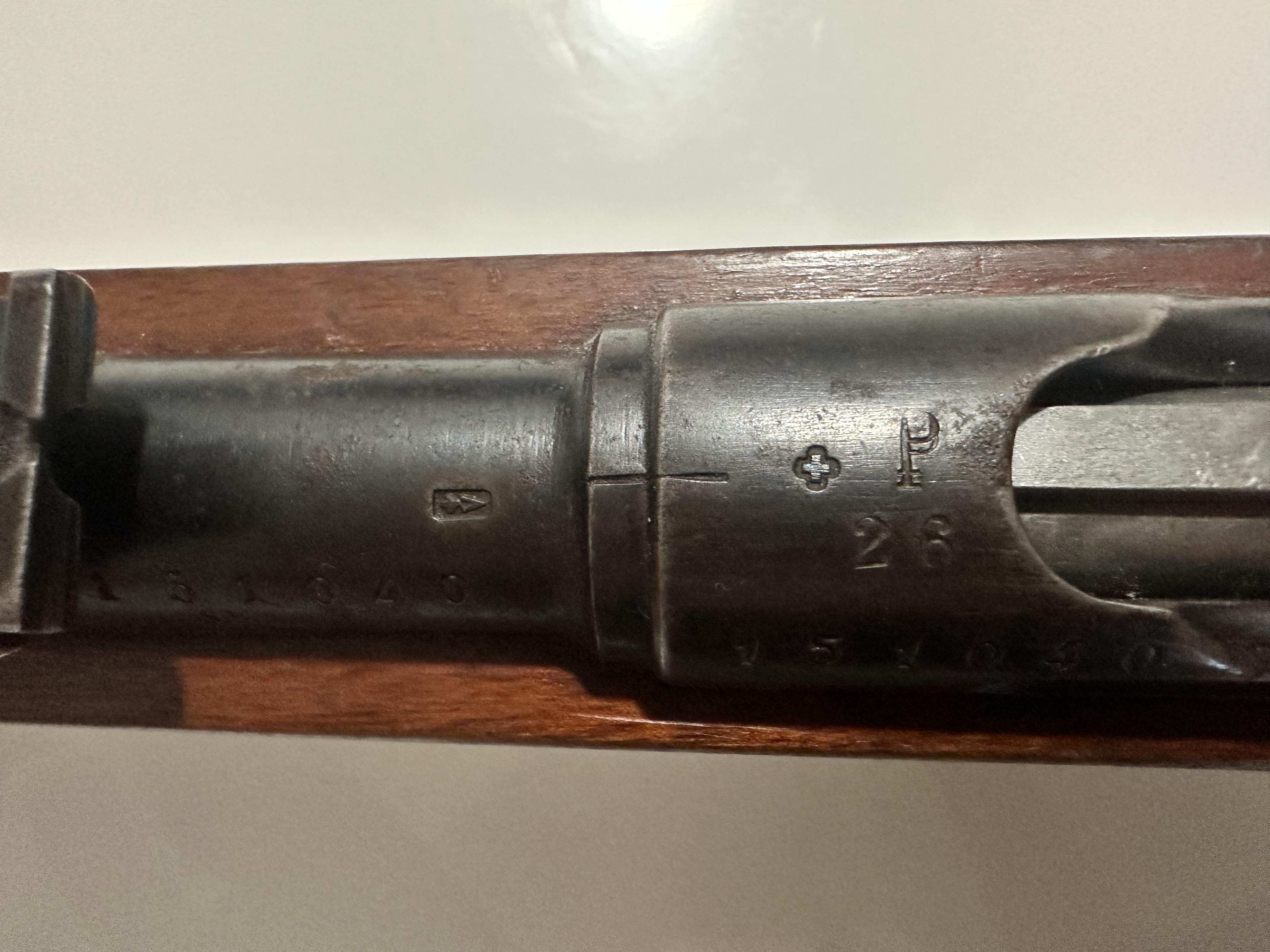 Fusil suisse Schmidt-Rubin 1889/96/11 - Monomatricule - Arme de famille (1893 / P.26) — Bild 3