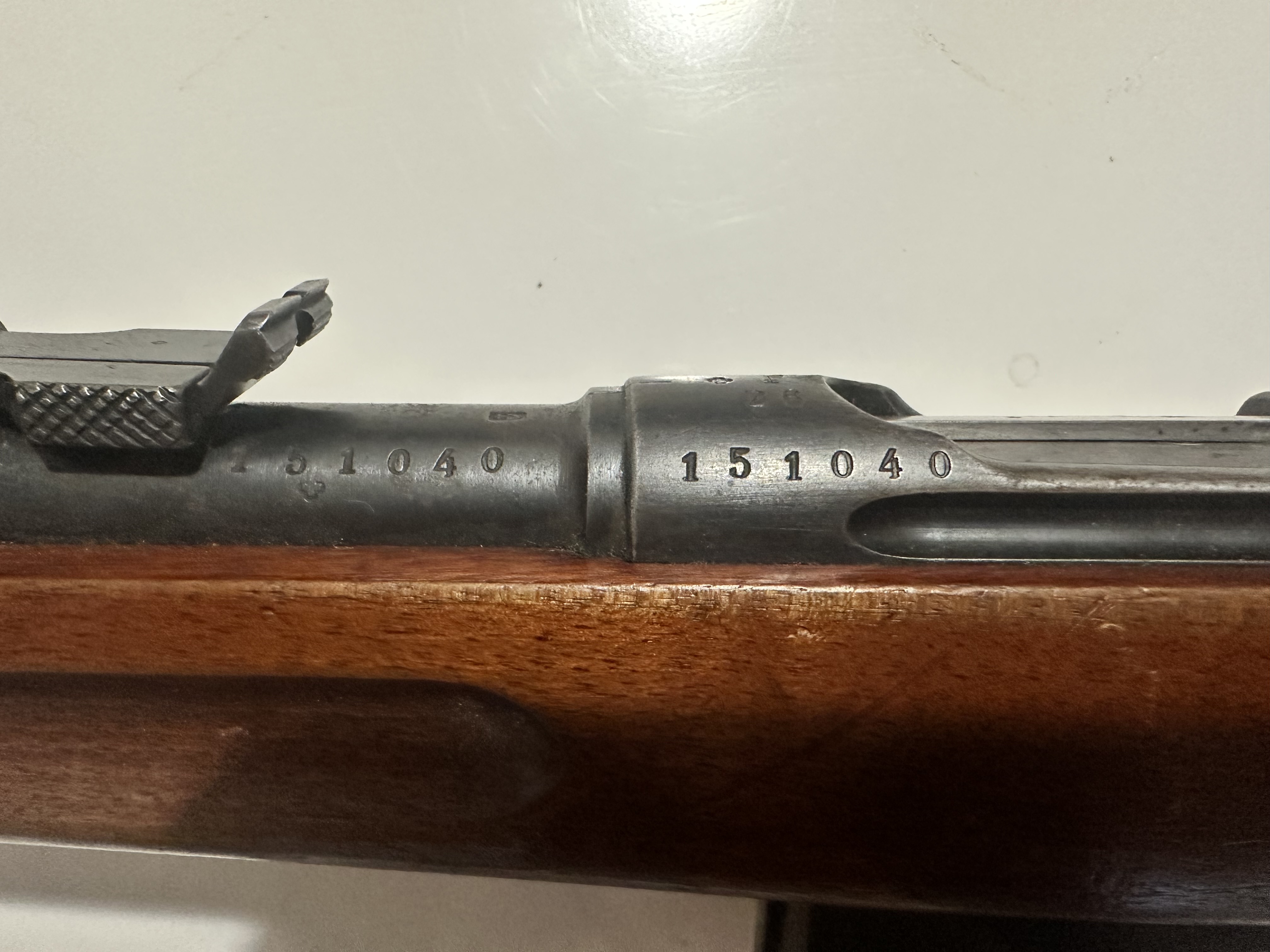 Fusil suisse Schmidt-Rubin 1889/96/11 - Monomatricule - Arme de famille (1893 / P.26) — Bild 2