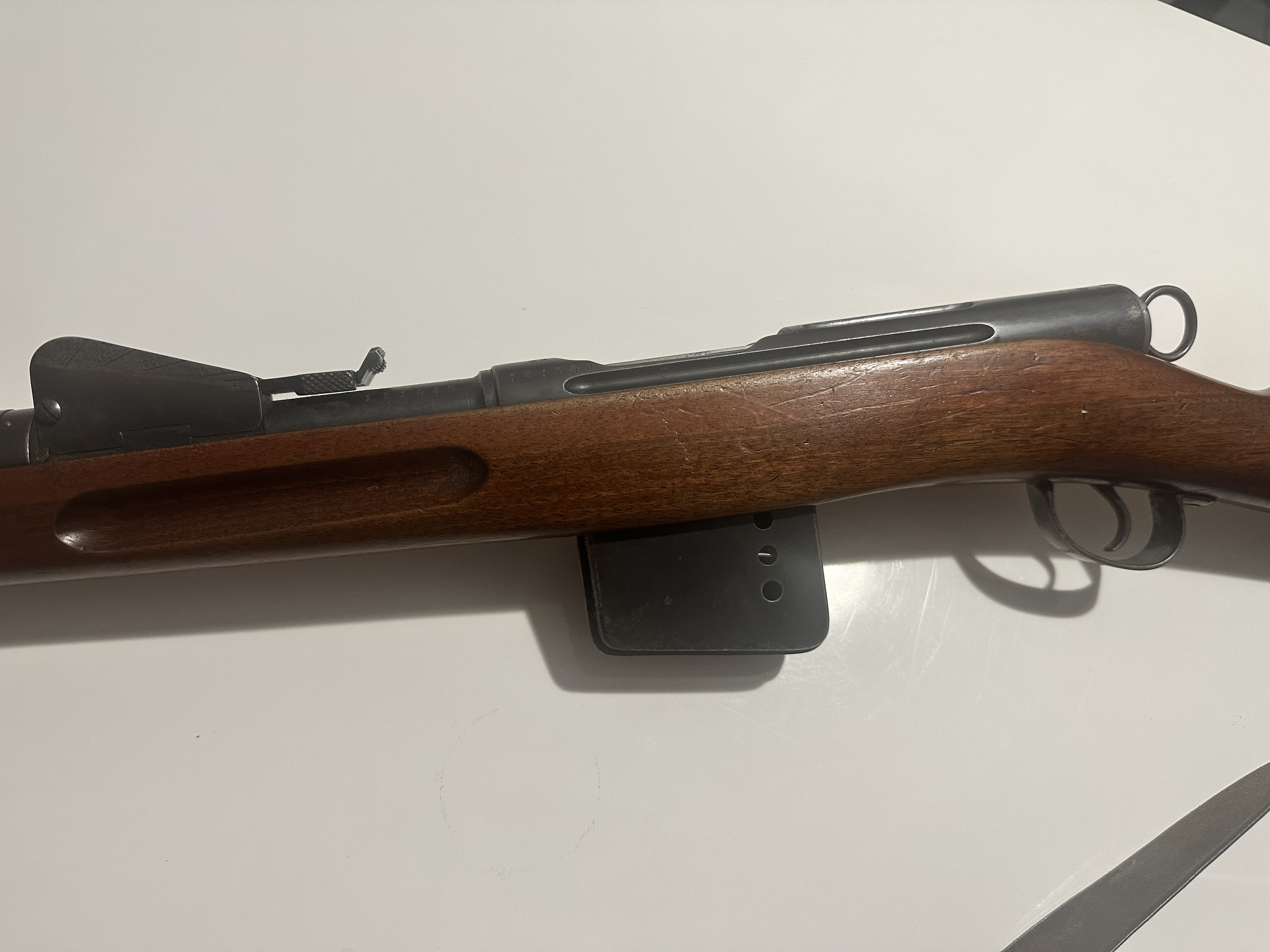 Fusil suisse Schmidt-Rubin 1889/96/11 - Monomatricule - Arme de famille (1893 / P.26) — Bild 6