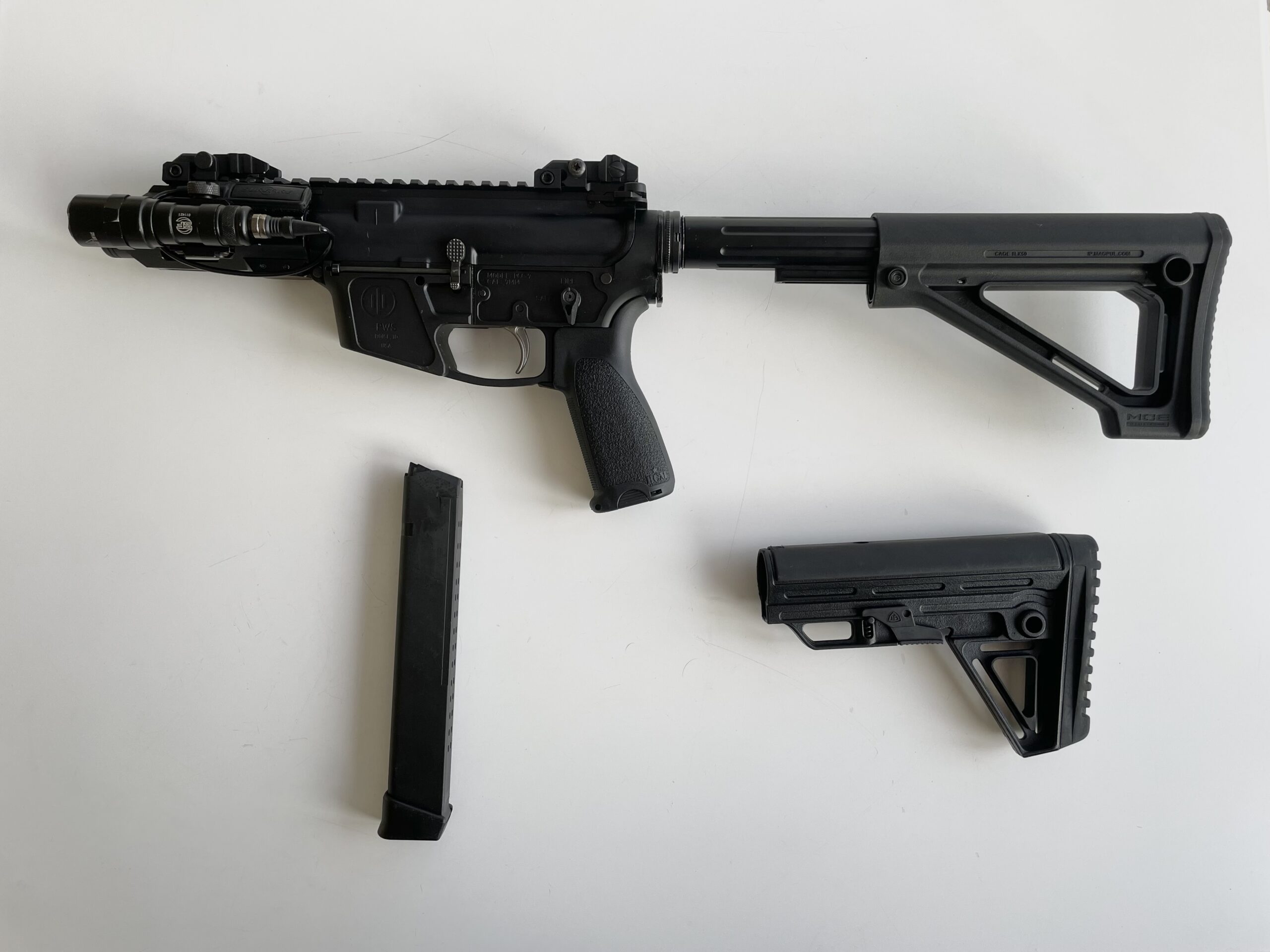 Carabine PWS PCC-9 (ar-15&#x2F;ar-9)