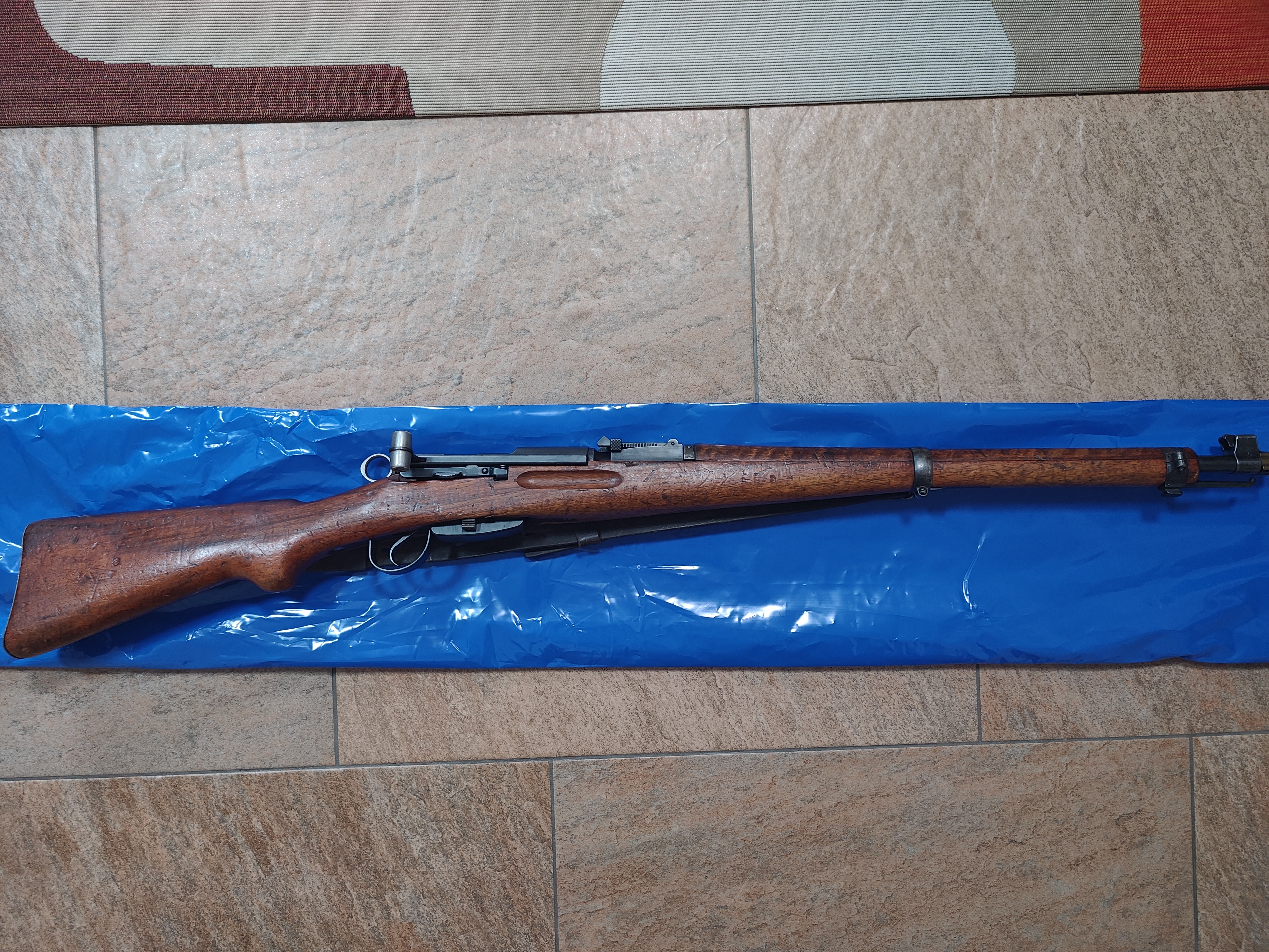 Mousqueton k31 usé