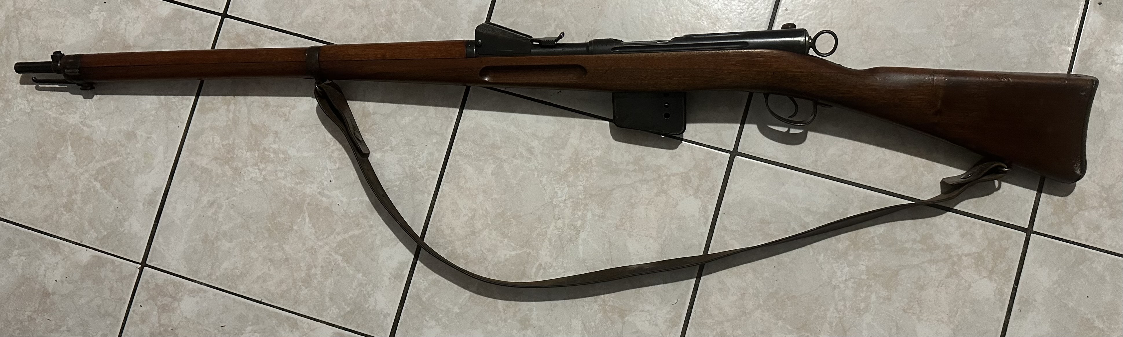 Fusil suisse Schmidt-Rubin 1889/96/11 - Monomatricule - Arme de famille (1893 / P.26)
