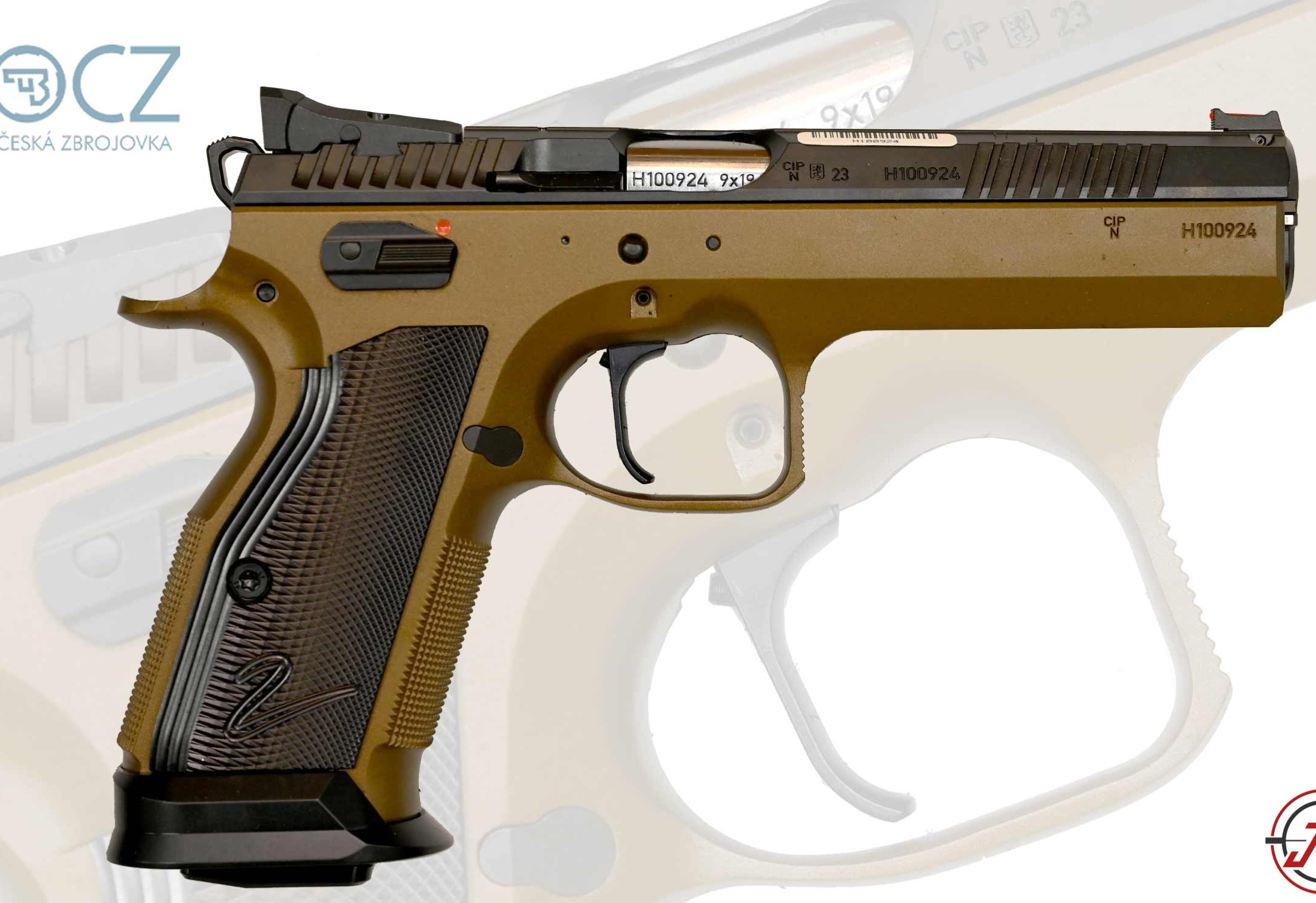 CZ TS 2 Deep Bronze