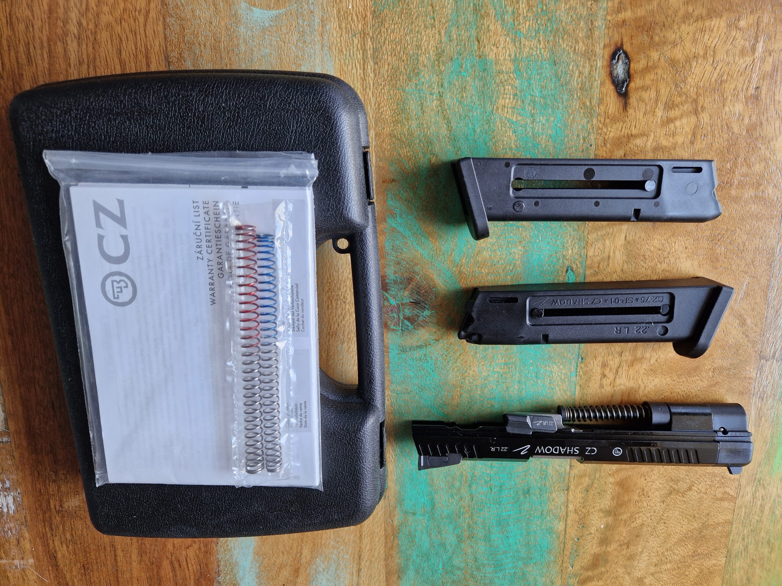 Conversion 22lr CZ Shadow 2 Kadet