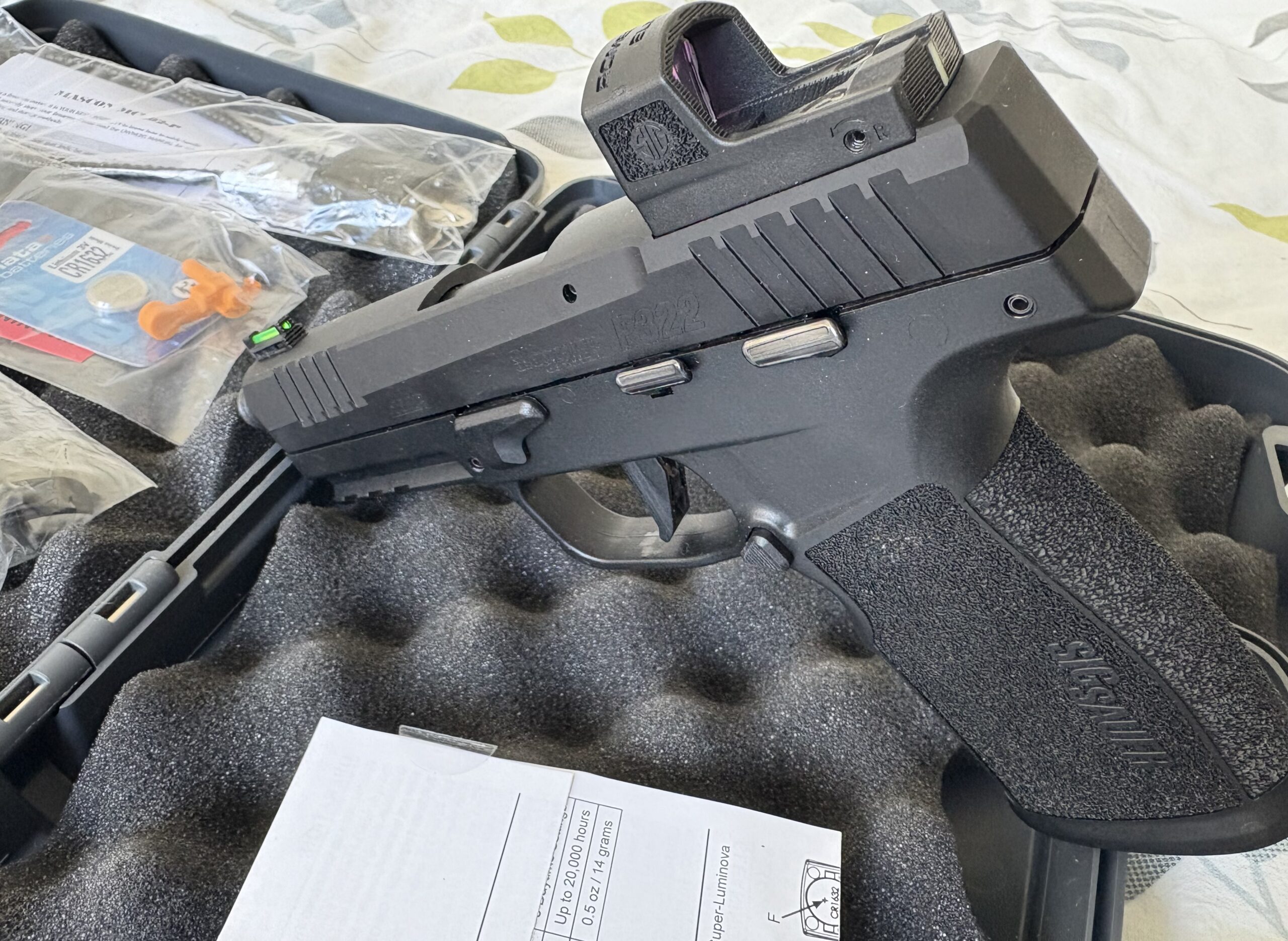 Sig sauer p322