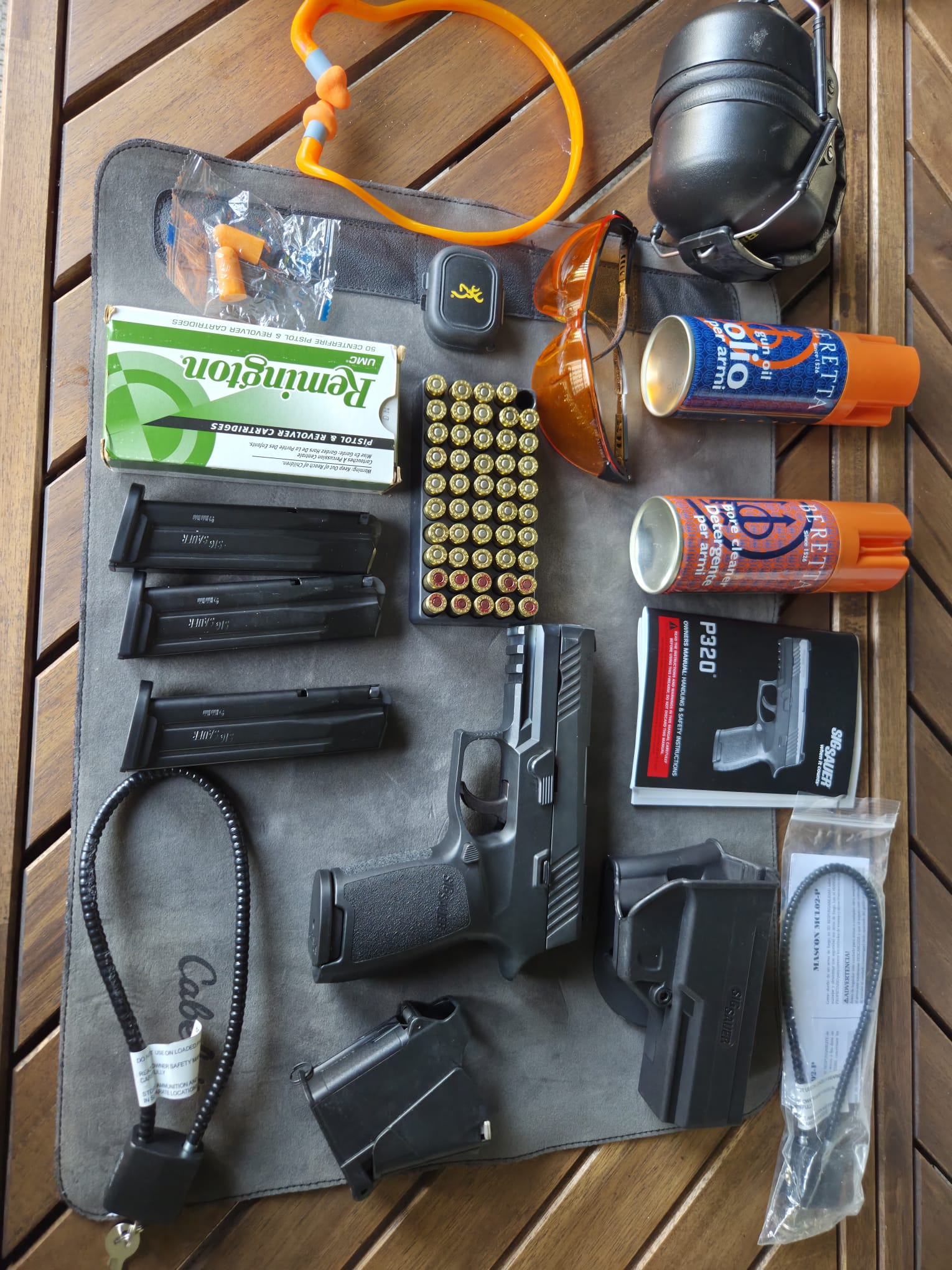 PISTOLET SIG-SAUER P320   9 MM