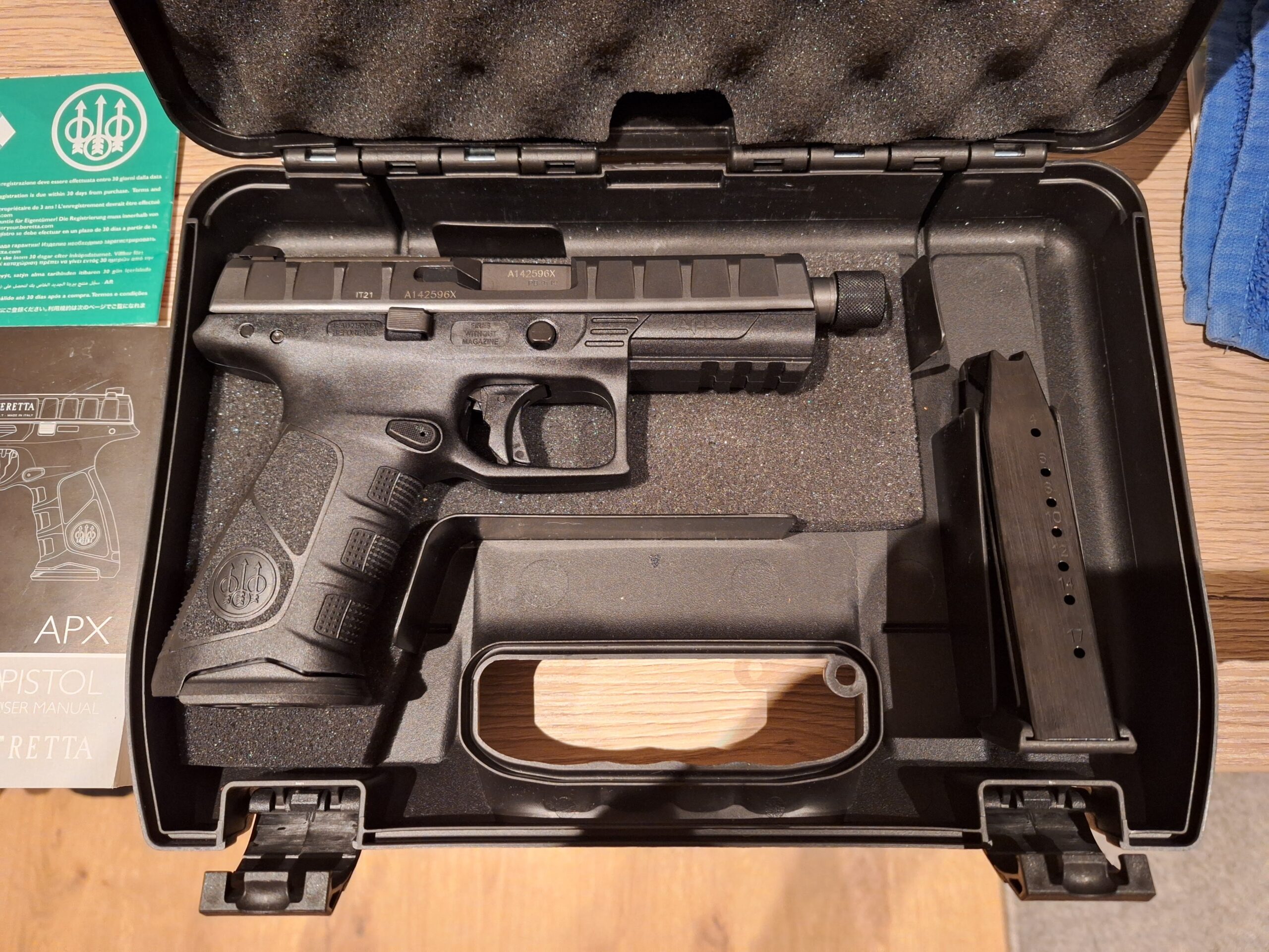 BERETTA APX COMBAT TB OR 17 CPS