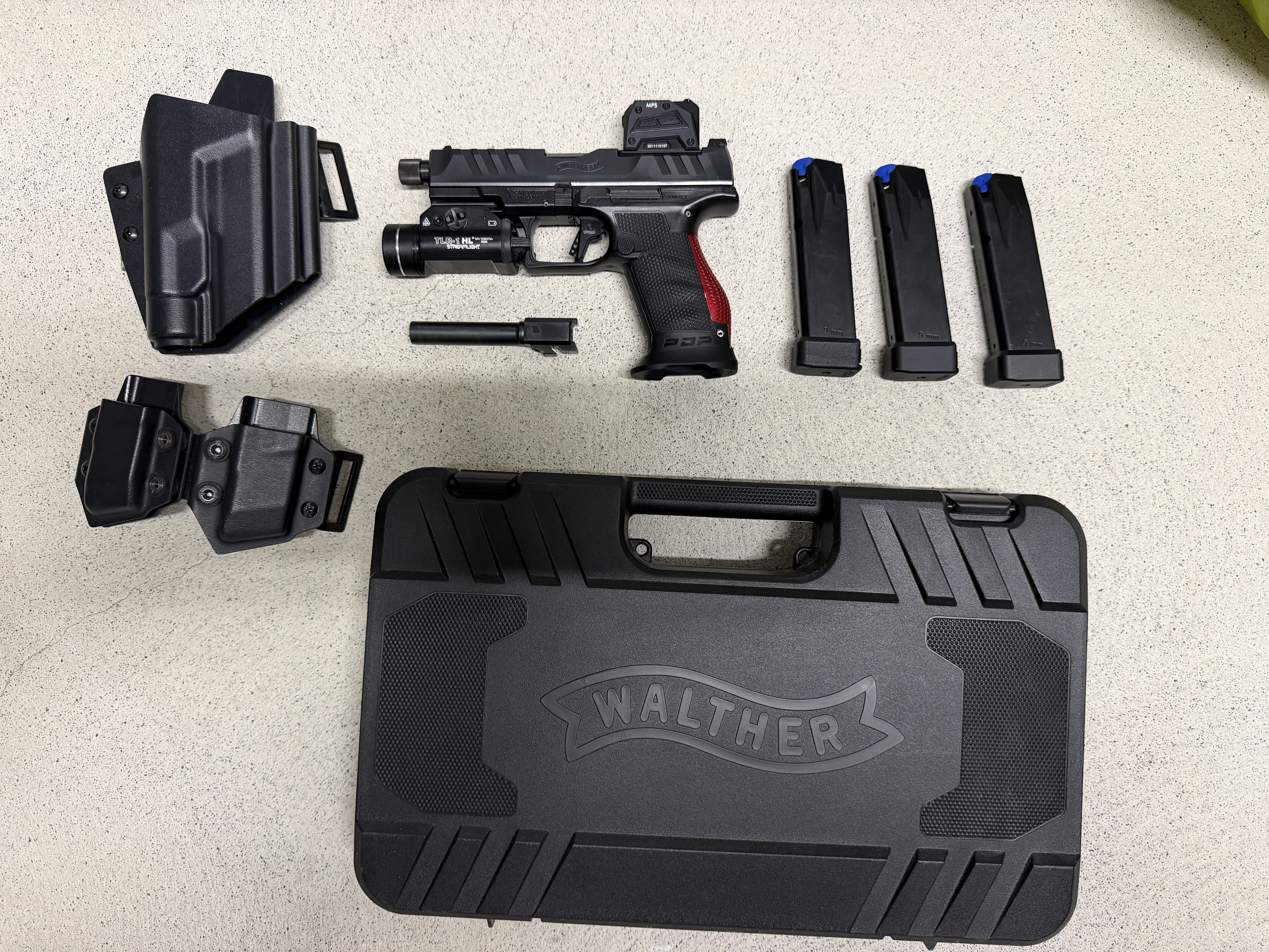 Walther PDP Komplett Set