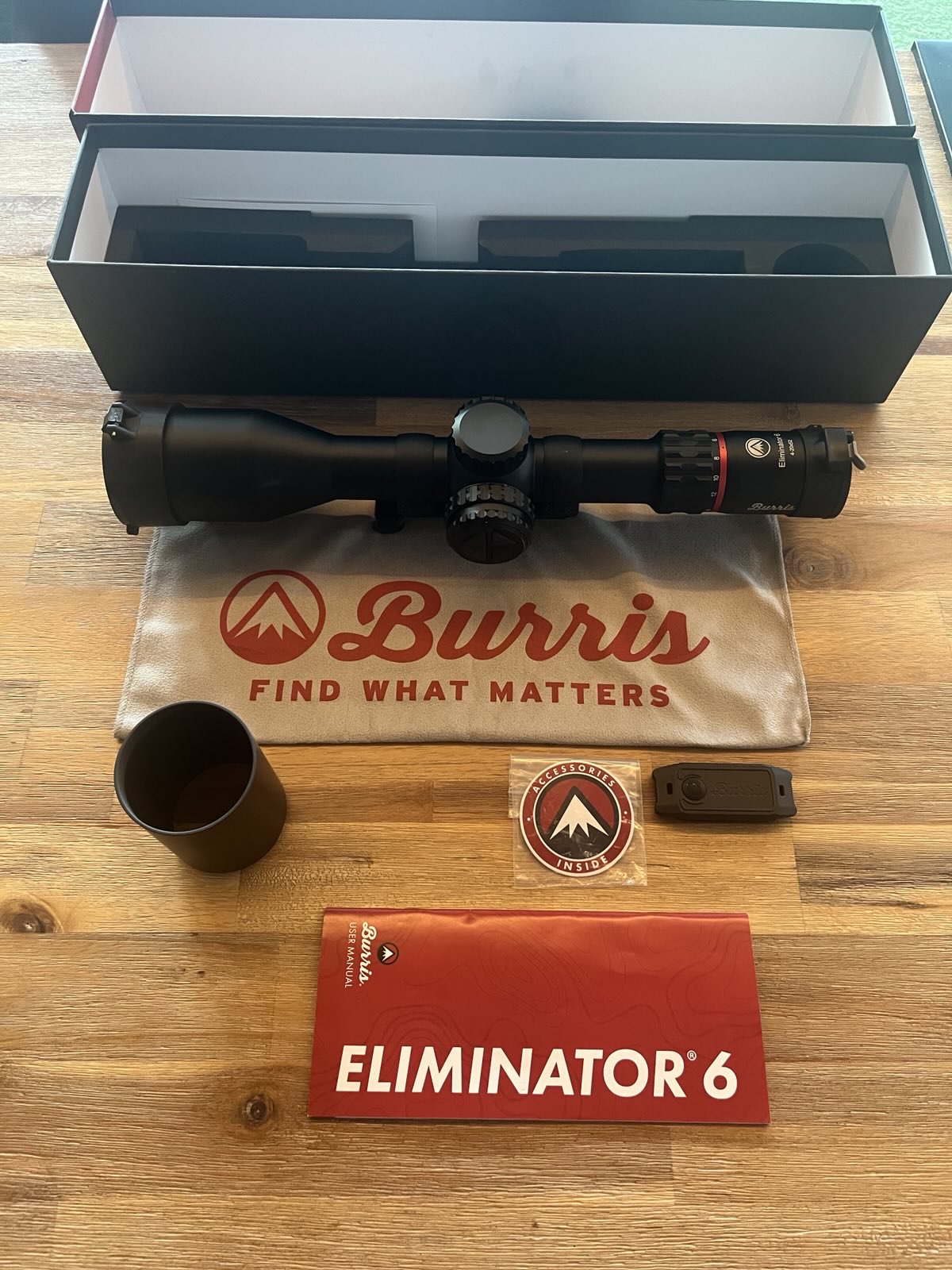 Burris Eliminator 6 – état comme neuf avec montage Blaser