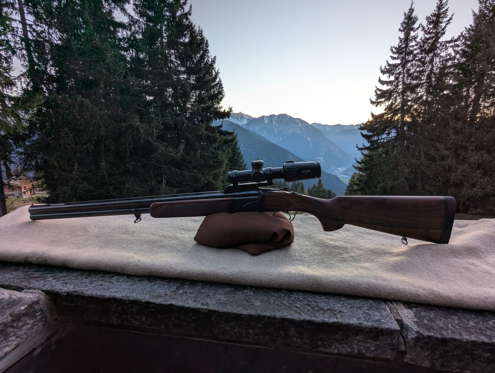 Rizzini BR110 12&#x2F;76 avec montage lunette amovible