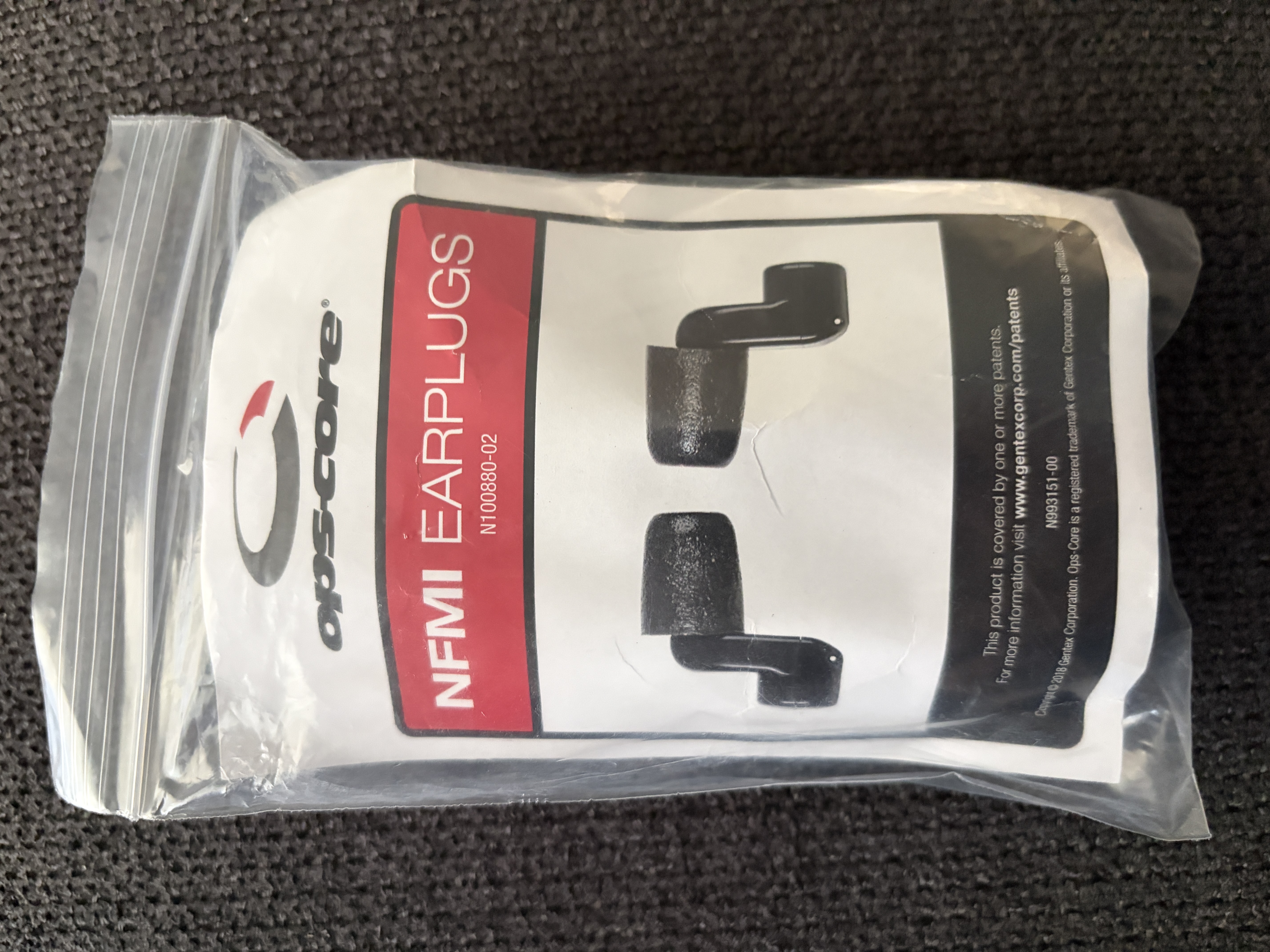 Ops Core NFMI EARPLUG