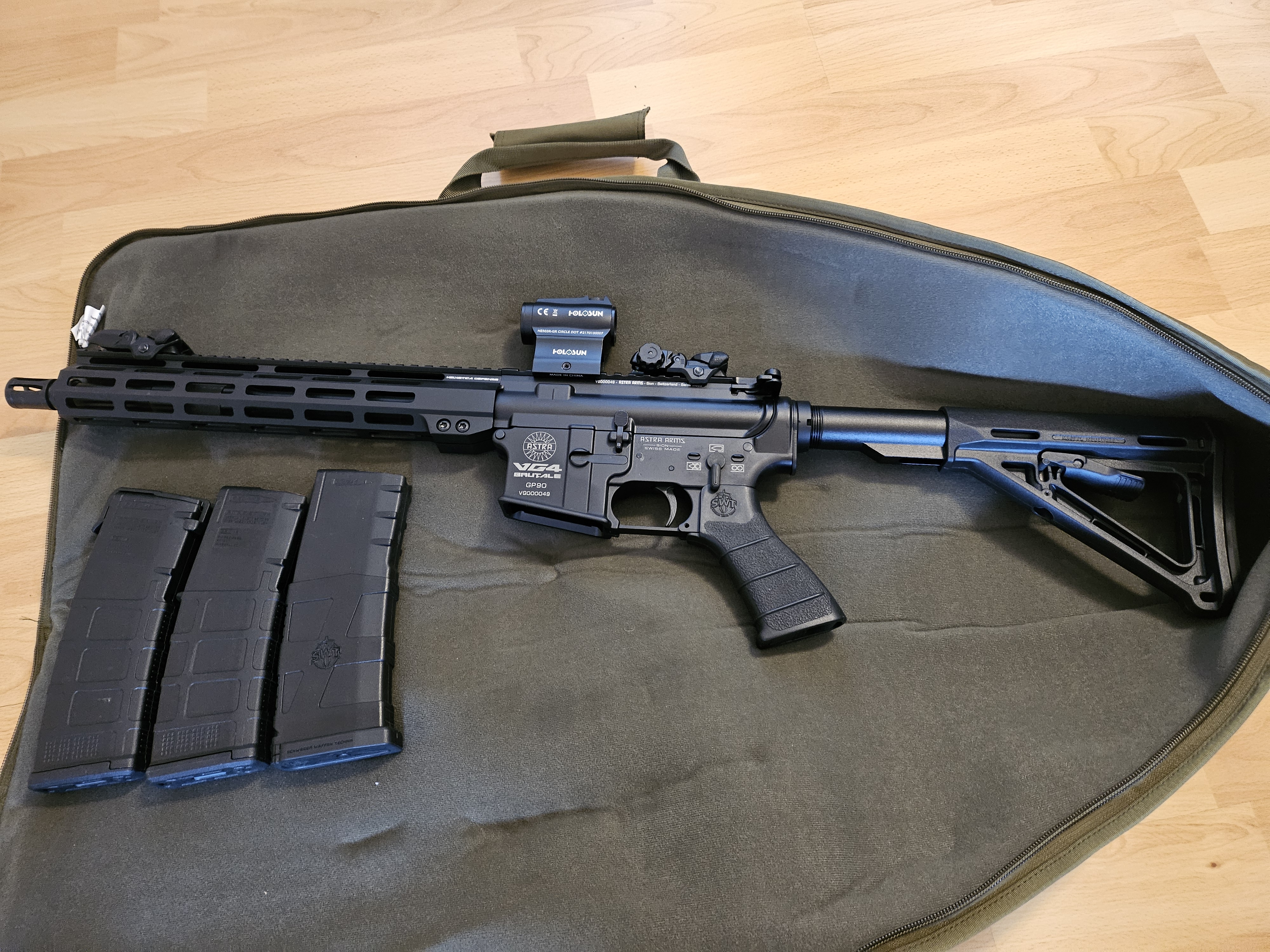 Fusil semi-auto, ASTRA, VG4 Brutale 12&quot;, 223 Rem