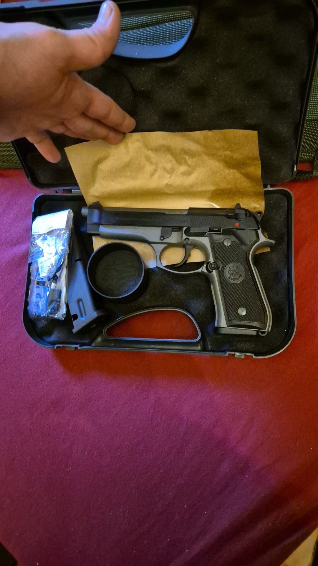 Beretta 92FS sniper Gray edition (NÉGOCIABLE) — pistolen kaufen Schweiz