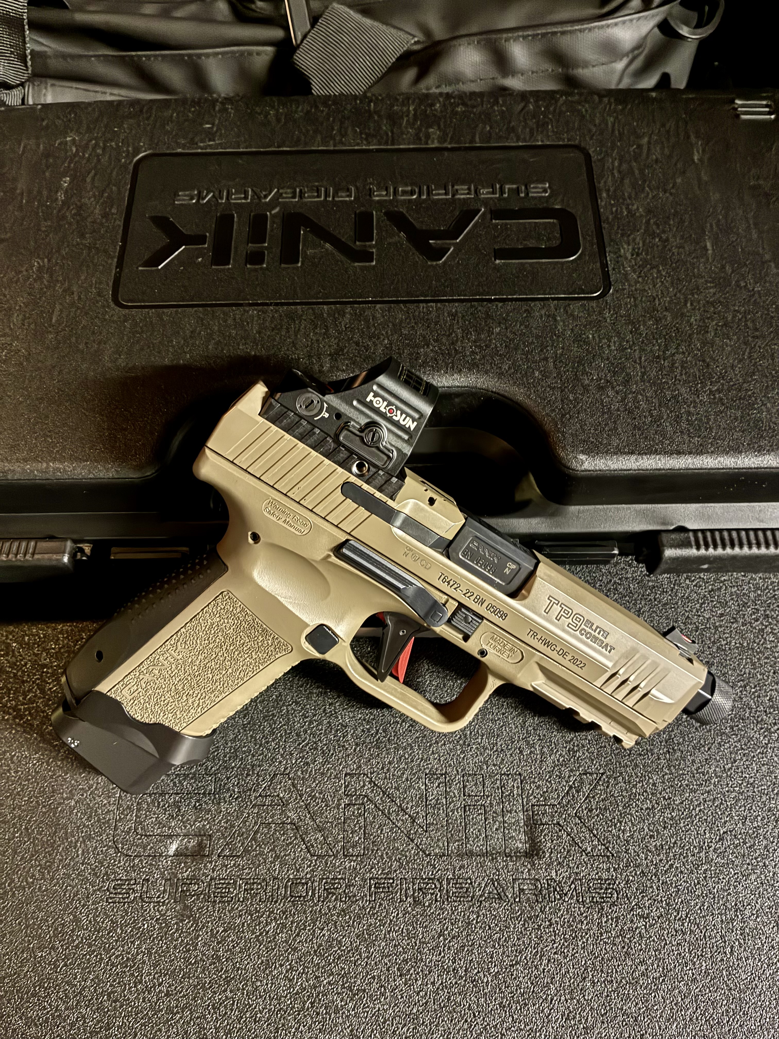 CANIK TP9 ELITE COMBAT TB FDE