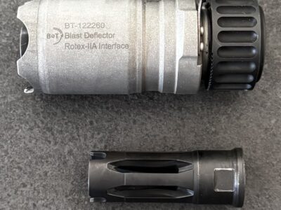 B&T Blast Deflector avec Rotex®-IIA + Flashhider
