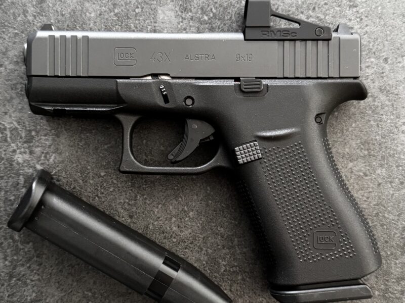 Glock 43X MOS combo Shield RMSc