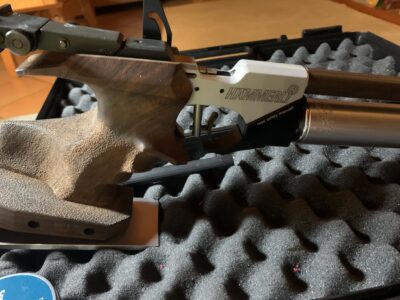Walter hammerli AP20 pro pour tir sportif très peu utilisé cal 4,5 mm